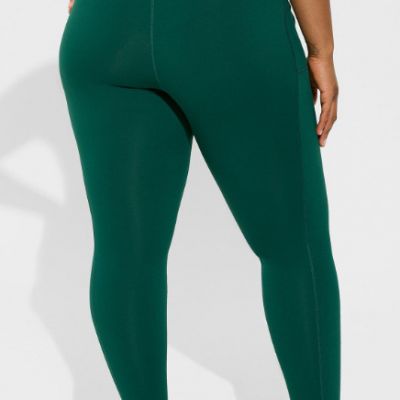 Torrid Green Women's Size 6X High Active Legging w Pockets